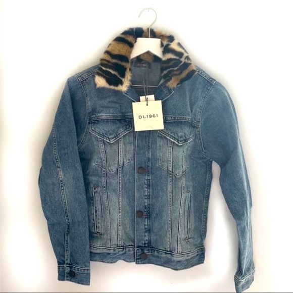 DL 1961 Clyde Classic Trucker Jacket Size XS
